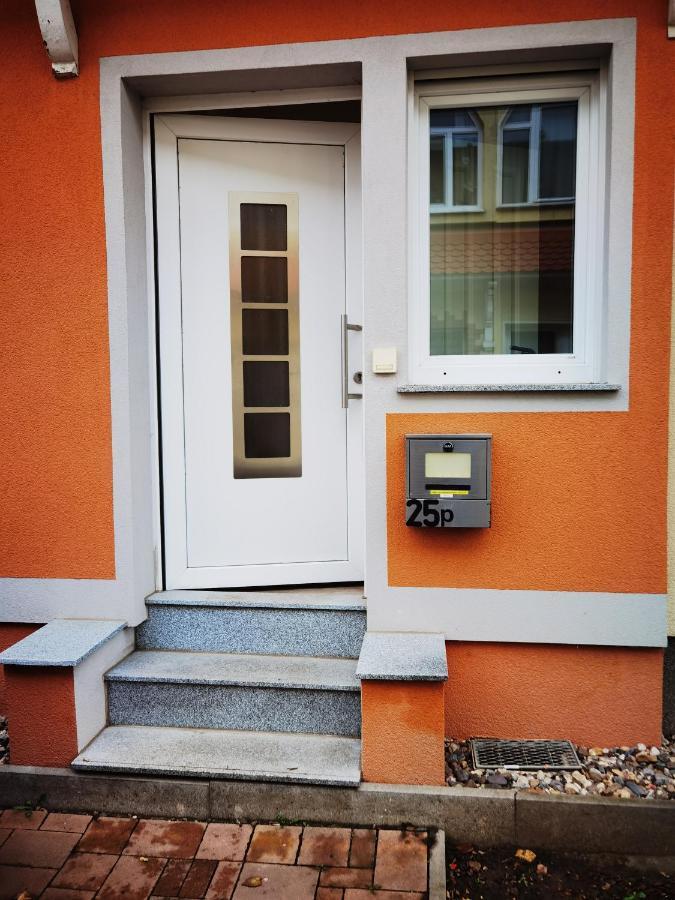 Modernes Behagliches Haus Mit Kamin, Terrasse Und Garten Magdeburg Eksteriør bilde